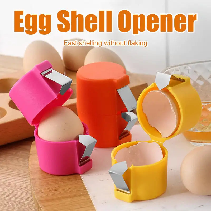 Egg shell opener